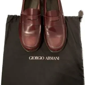 Giorgio Armani | Shoes | Giorgio Armani Mens Leather Loafer  display picture 1